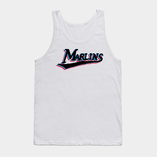 Miami Marliiiins 02 Tank Top by Very Simple Graph